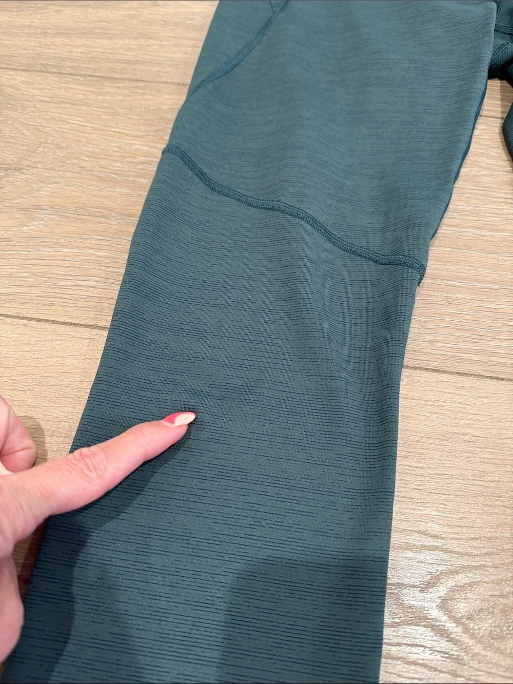 OUTDOOR VOICES Evergreen‎ TechSweat Core 3/4 Cropped Active Gym Capris Size M